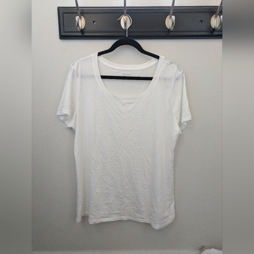NWOT Quince Modal Scoop Neck